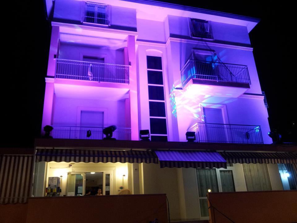 Hotel Malibu Mare Rimini Exteriör bild